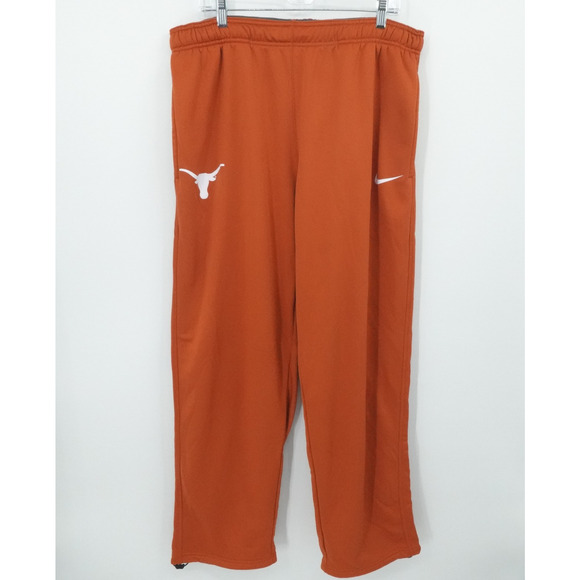 Texas Longhorns Pants Mens 2XL‎ NCAA Basketball Nike Therma Fit Warmup - Picture 1 of 13